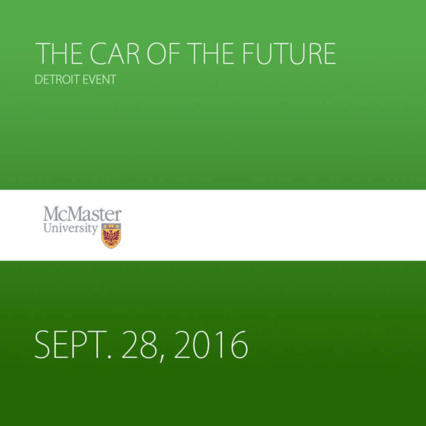 Past Event – The Car of the Future – Detroit Event